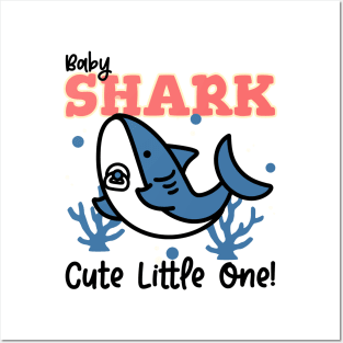 Baby Shark Posters and Art